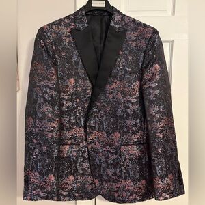 Jos. A. Bank Camo Dinner Jacket Blazer Slim Fit - Size 44L